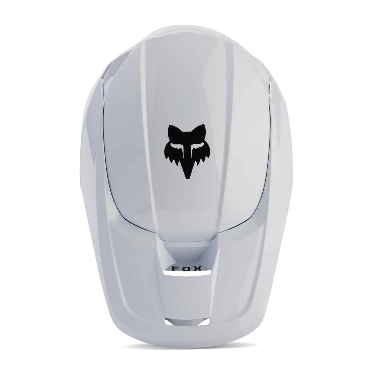 Matte White Motocross Helmet B9817