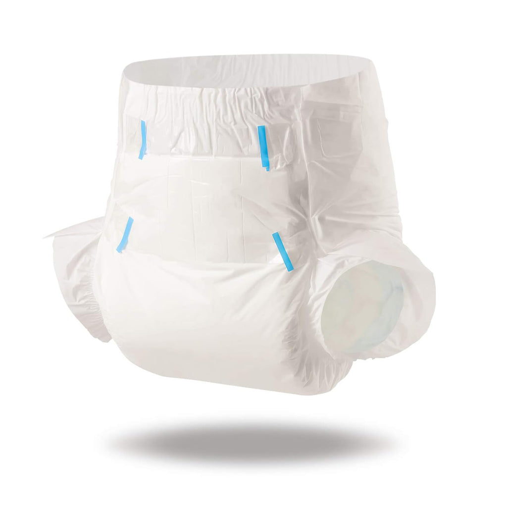 Diaper 10 Pieces Protective Underwear White 28"-38" A6997