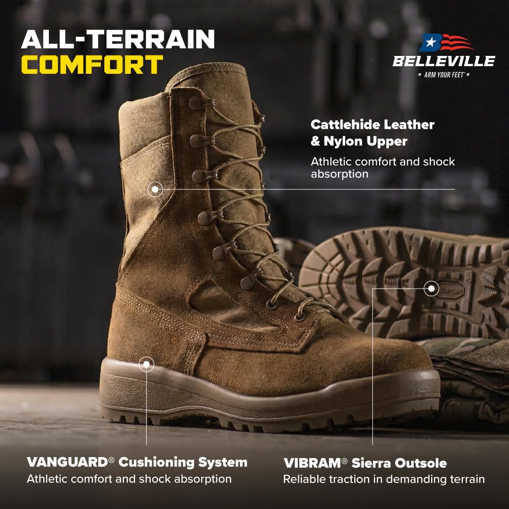 8" Hot Weather Tactical Boots I15663