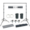 10Ft Adjustable Background Stand Backdrop Support System Kit with Carry Bag T4948