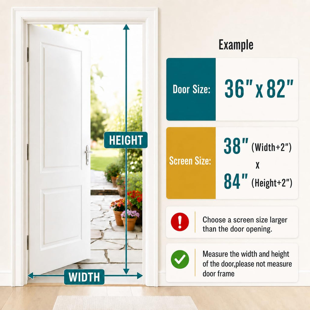 Magnetic Screen Door I890460