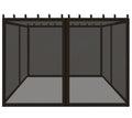 Black 10x10 FT Mosquito Netting Replacement F276757