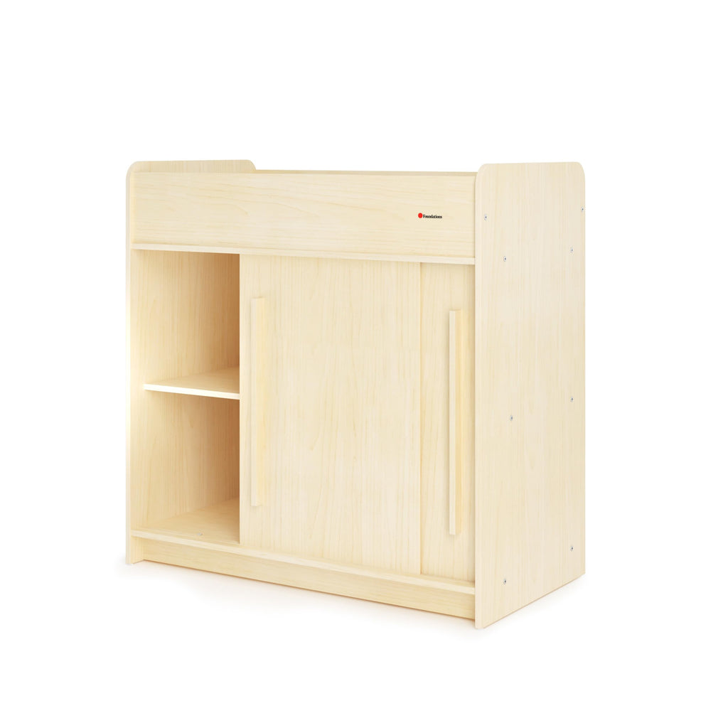 Daycare Changing Table with Built-in Shelving V526238