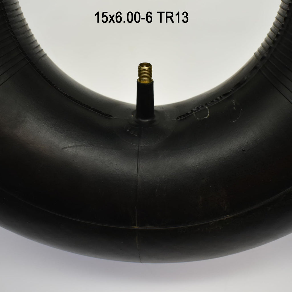 15x6.00-6 Replacement Inner Tube with TR13 Straight Valve Stem S386