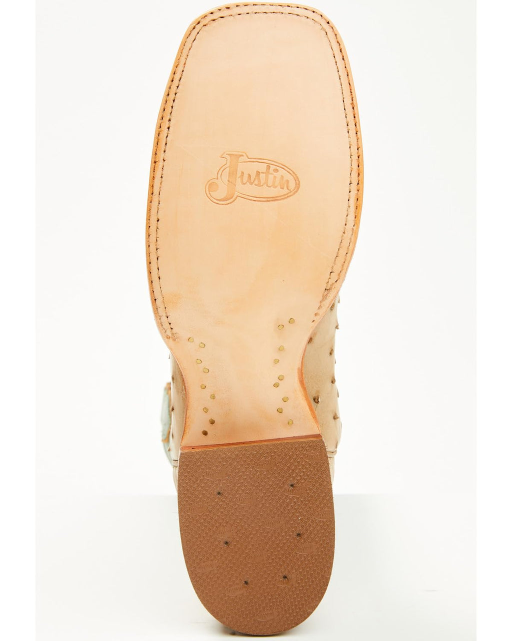 Men's Ostrich Western Boot Broad Square Toe M40889