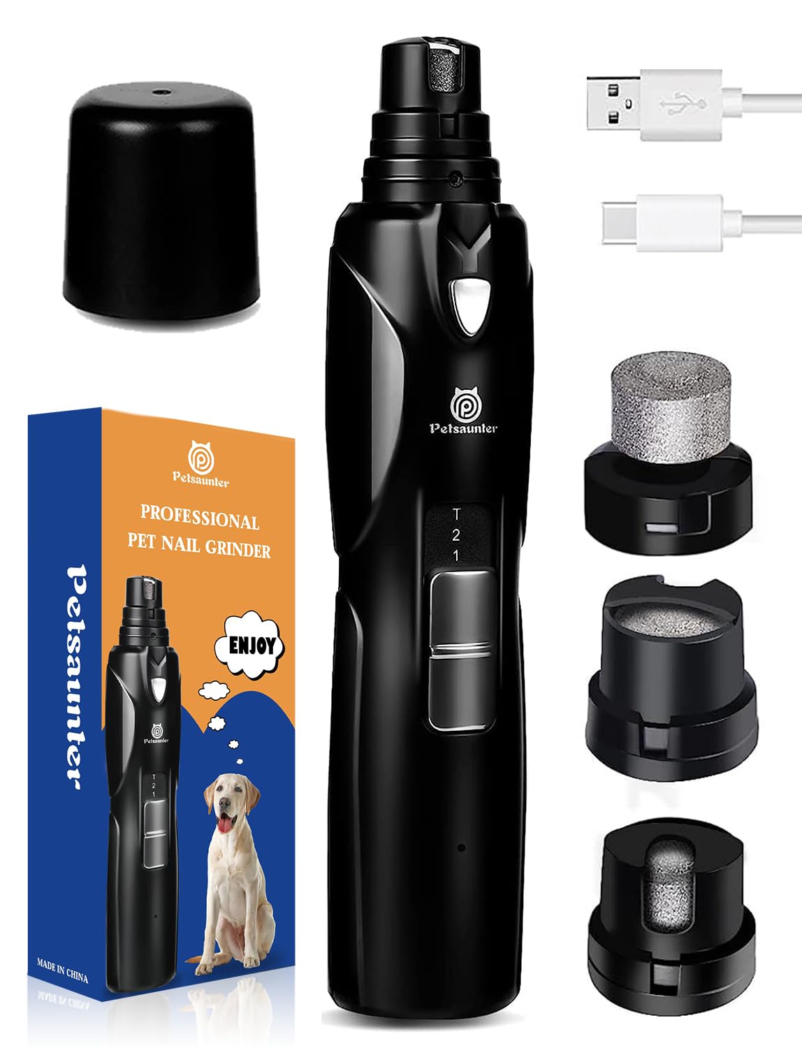 Dog Nail Grinder with LED Light U1140