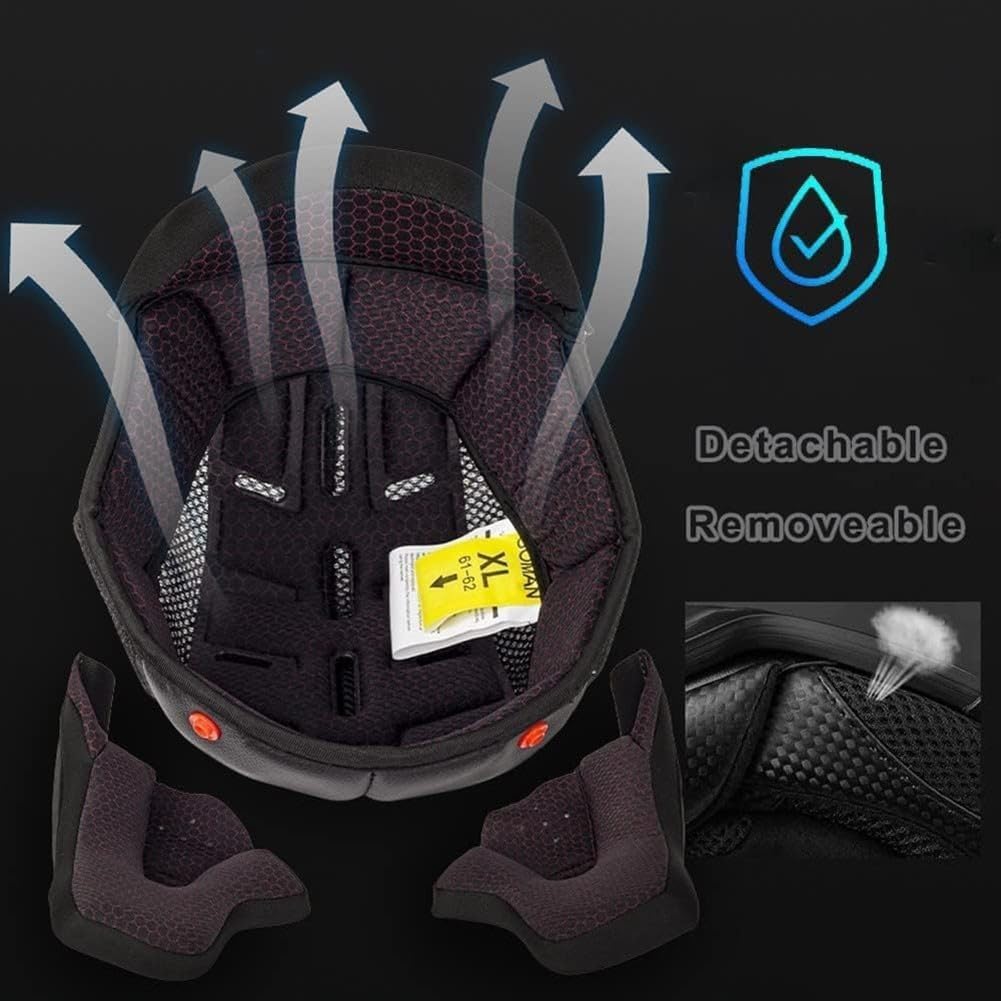 DOT Approved Flip up Full Face Modular Motorcycle Helmet K27982