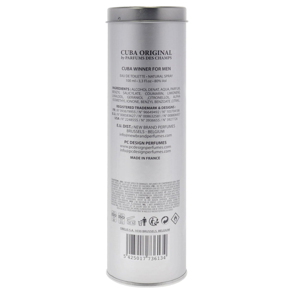 Eau de Toilette Spray 3.3 Ounce F162