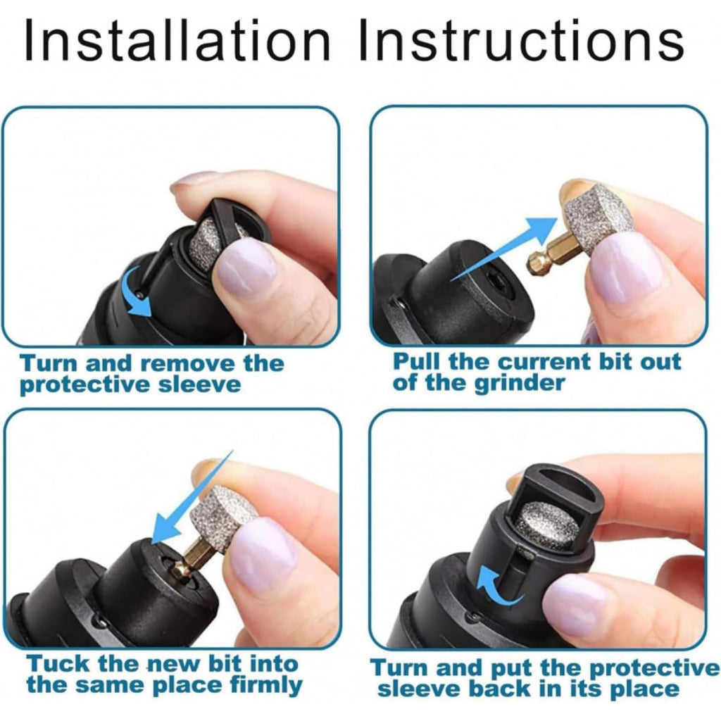 Cordless Pet Nail Grinder with LED Light U17100
