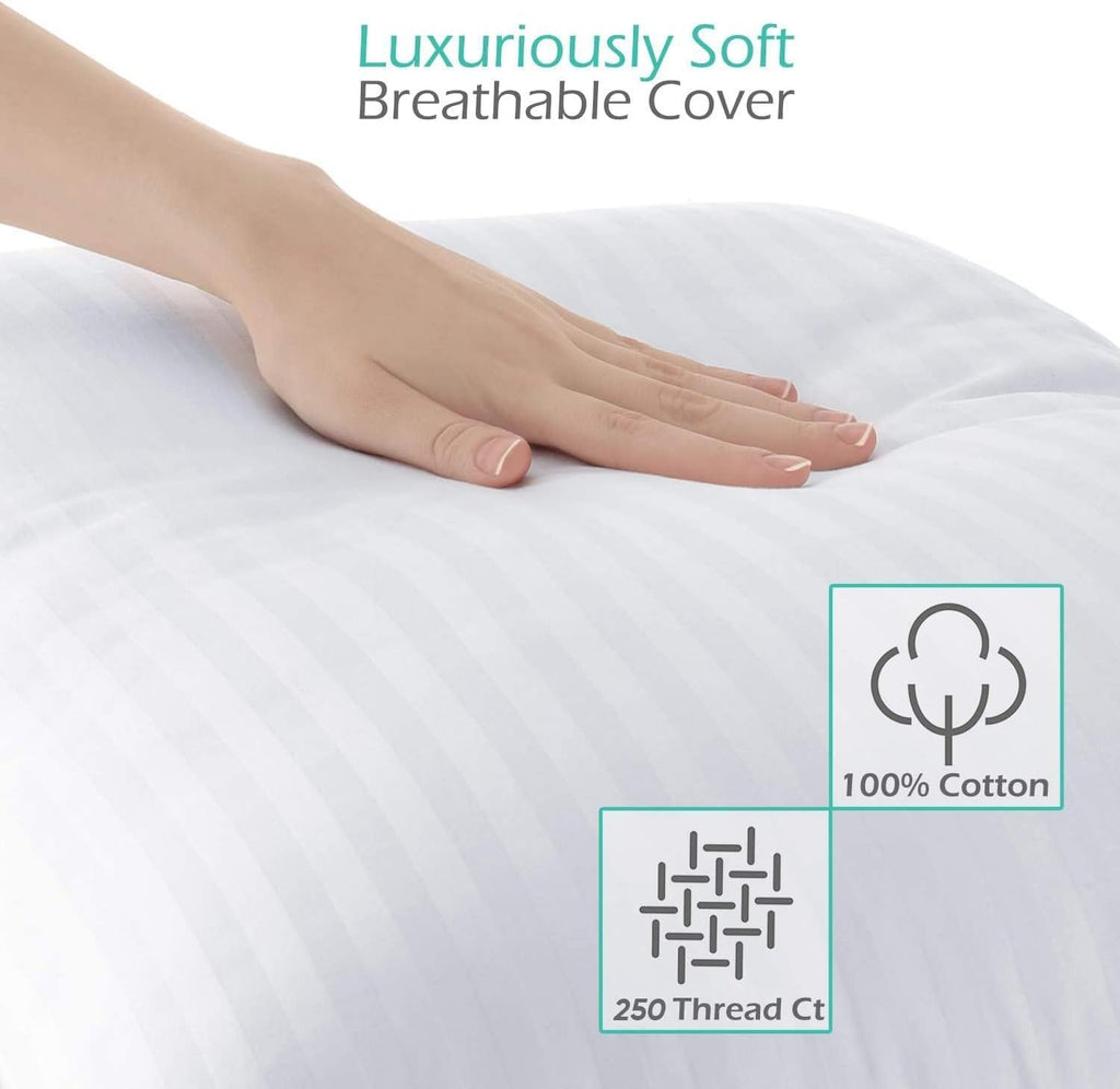 King Size Memory Foam Pillow Set of 2 Q117