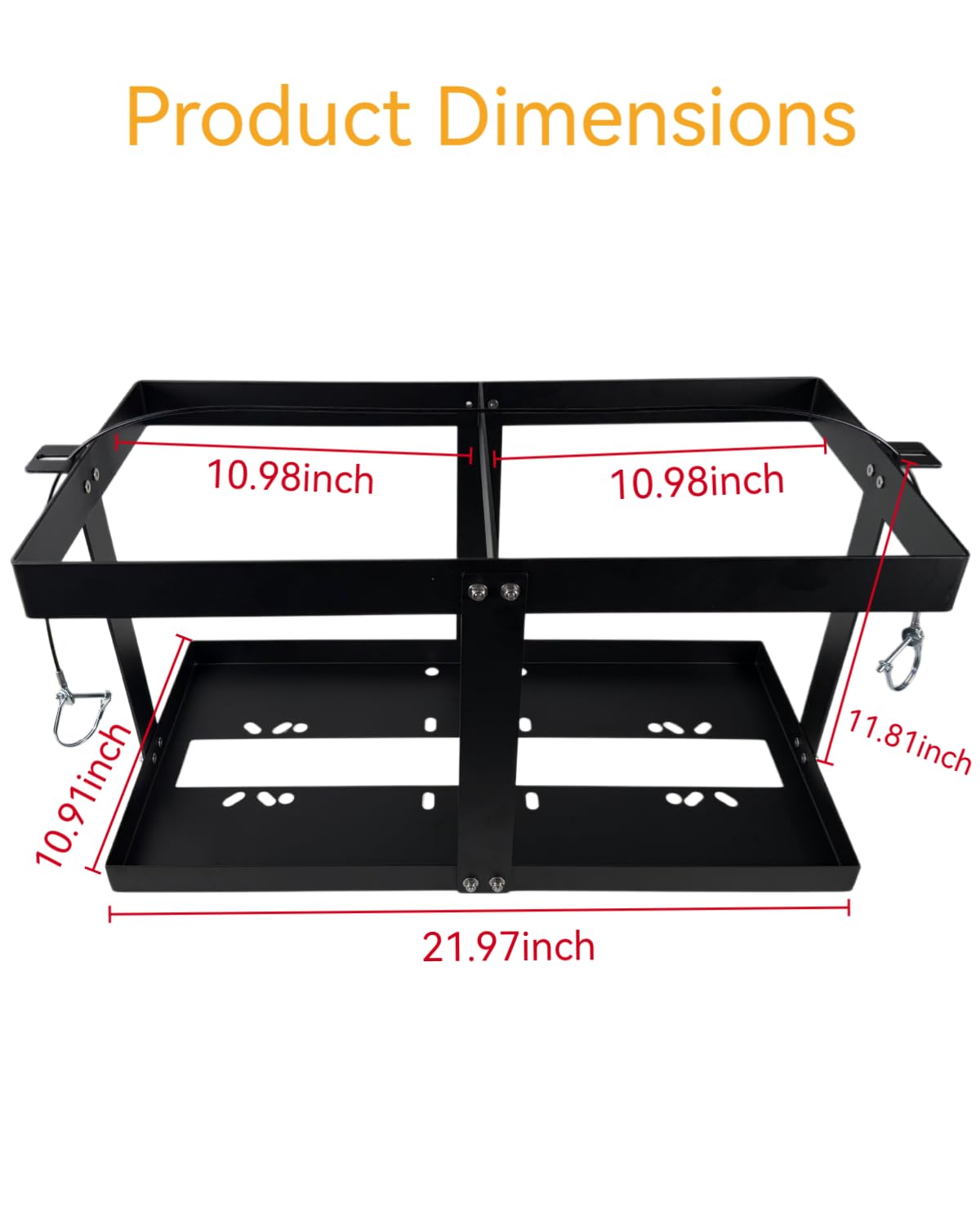 5 Gallon Gas Can Holder for Two 5 Gallon Gas Cans P676