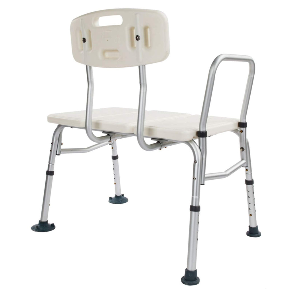 Shower Chair Bath Seat with Padded Armrests and Back D261