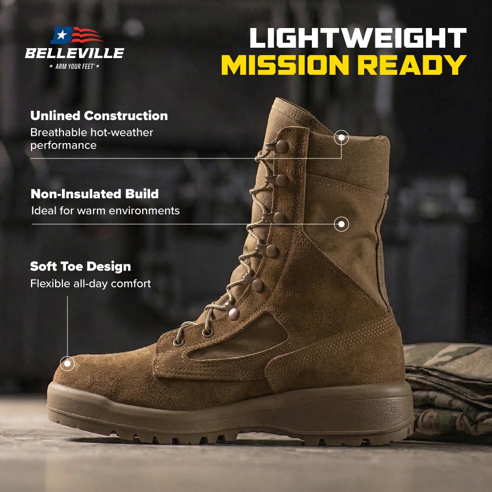 8" Hot Weather Tactical Boots I15663