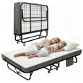 Folding Twin XL Size Bed with Memory Foam Mattress R41701