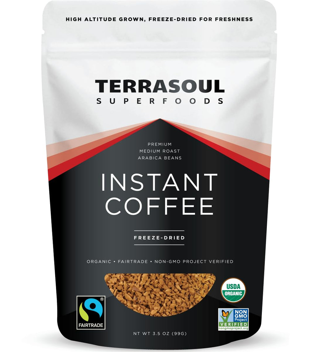 Organic Freeze-Dried Instant Coffee, 3.5 oz C835120