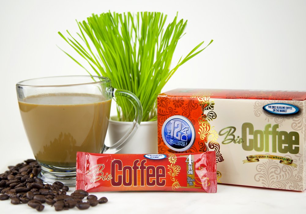 Organic Instant Non-dairy Alkaline Coffee 12 Sachet Box X5694