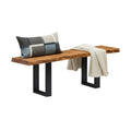 Solid Wood Entryway Bench H60007