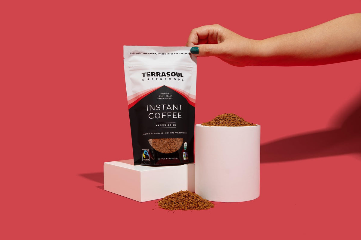 Organic Freeze-Dried Instant Coffee, 3.5 oz C835120
