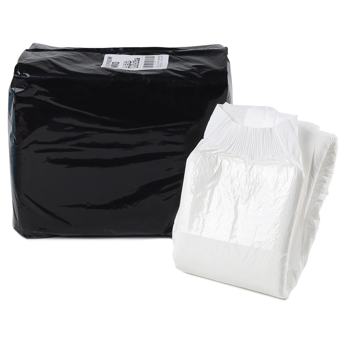 Diaper 10 Pieces Protective Underwear White 28"-38" A6997