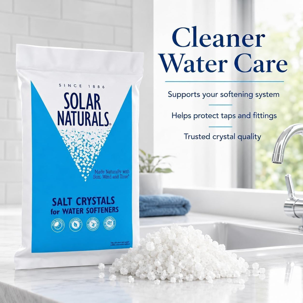 Solar Salt Crystals Pack of 2 G6209