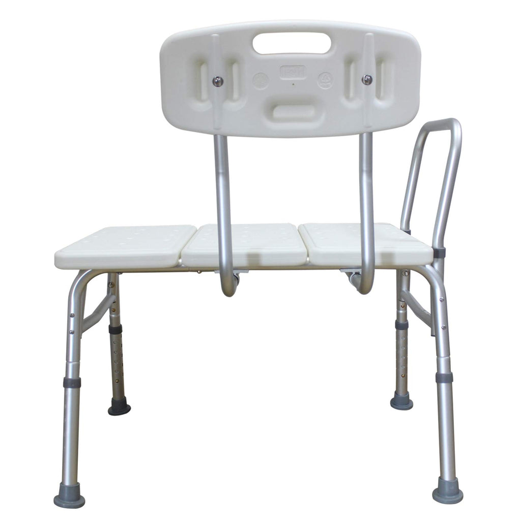 Shower Chair Bath Seat with Padded Armrests and Back D261