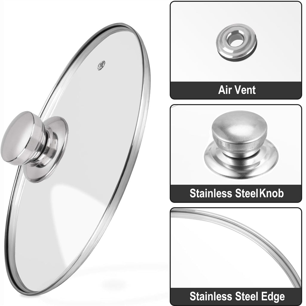 10 Inch Glass Pan Lid J43361