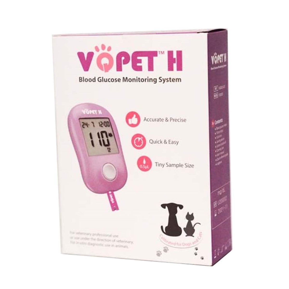 Blood Glucose Monitoring System with 100 Test Strips U3746