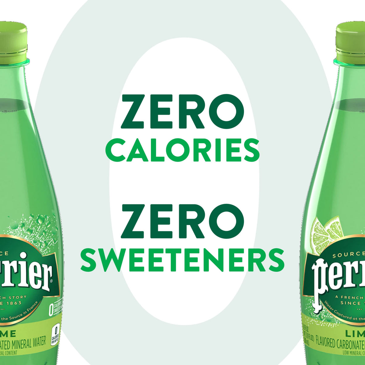 Lime Flavored Sparkling Water 16.9 FL OZ 24 Count R590