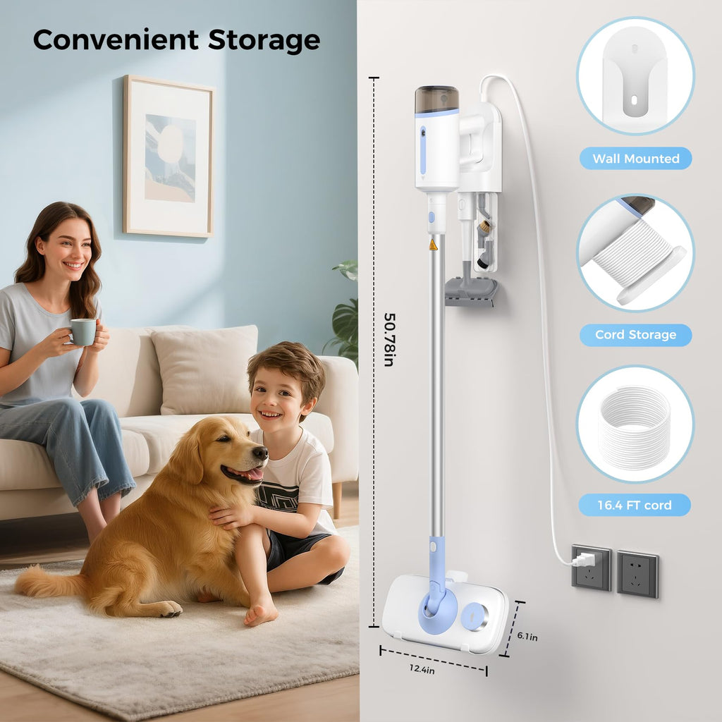 10 in 1 Detachable Handheld Steam Mop V436951