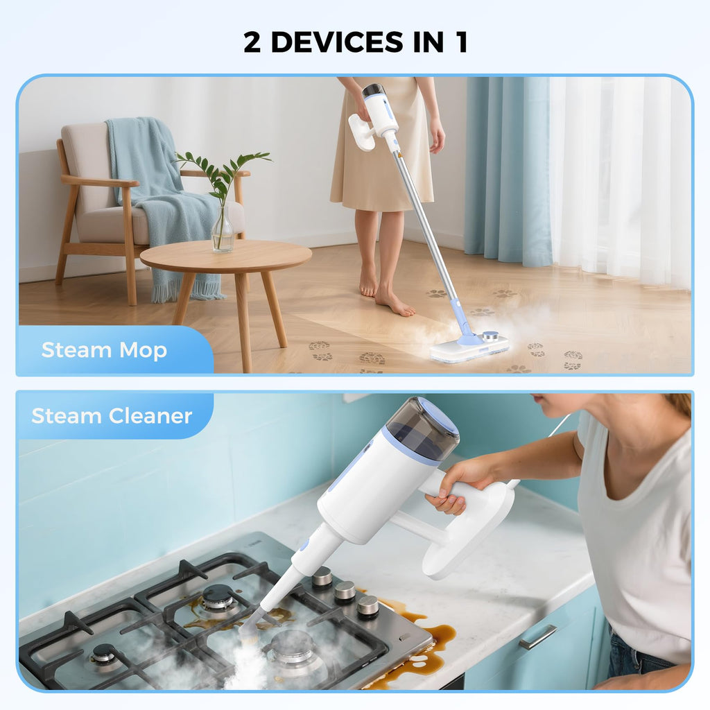 10 in 1 Detachable Handheld Steam Mop V436951