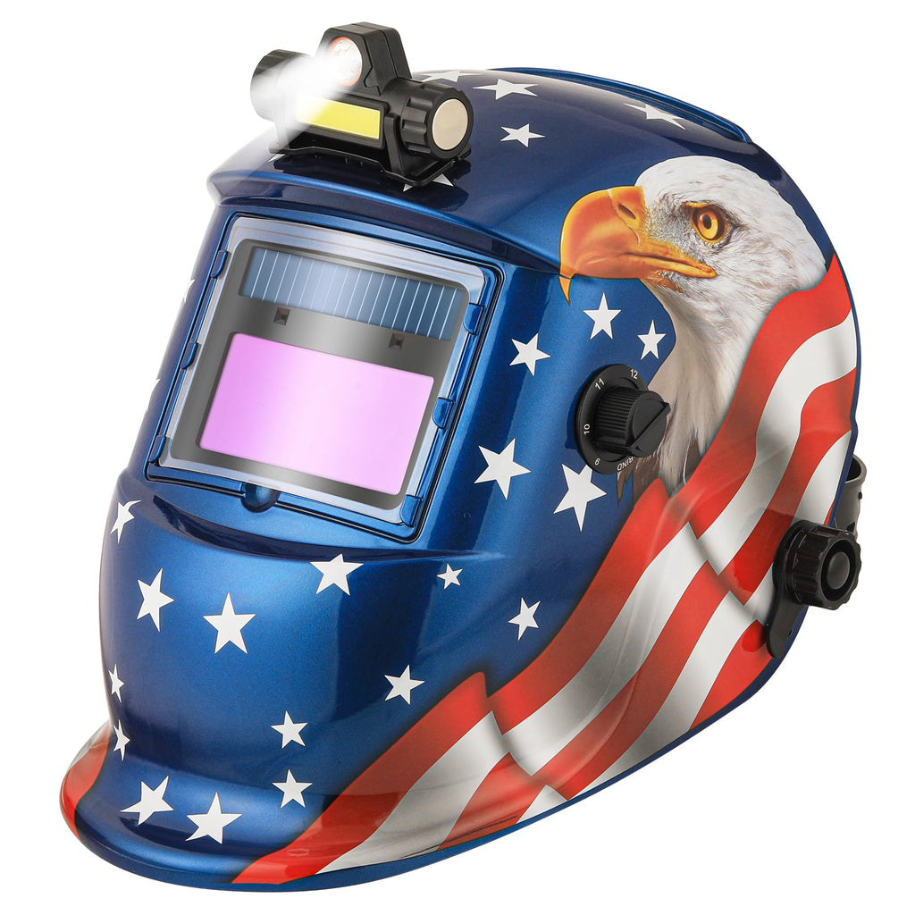 Auto Darkening Welding Helmet with LED Light U3276