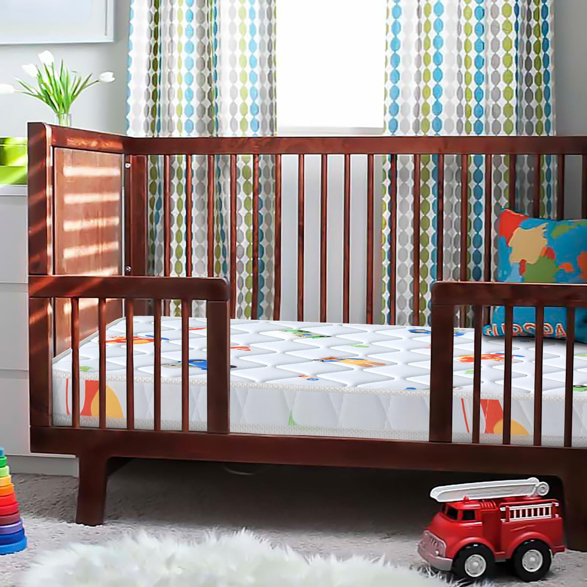 5" Thick Knitted Fabric Crib Mattress F48332