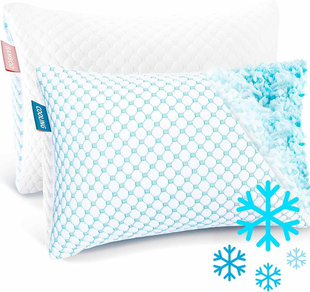 King Size Memory Foam Pillow Set of 2 Q117