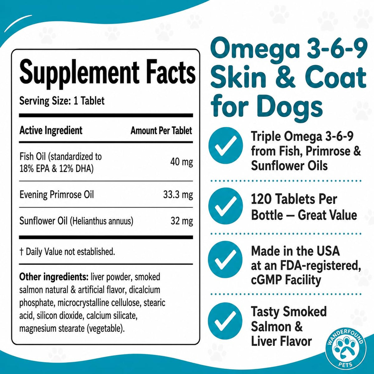 Omega 3-6-9 Fish Oil Chewable Tablets X254122