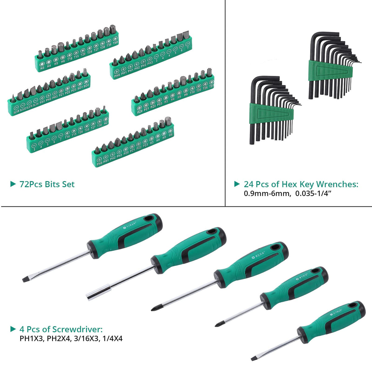 213 Piece SAE and Metric Mechanic Tool Set with Storage Case K46352
