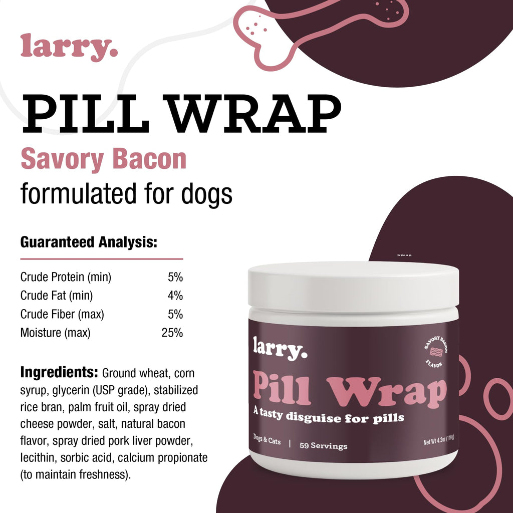 Pill Wrap Dogs Hide Medication Pockets 4.2 oz R427022