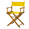 Honey Oak Frame Gold Canvas Director Chair A978329