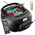 CD Cassette Player with Bluetooth Boombox P751
