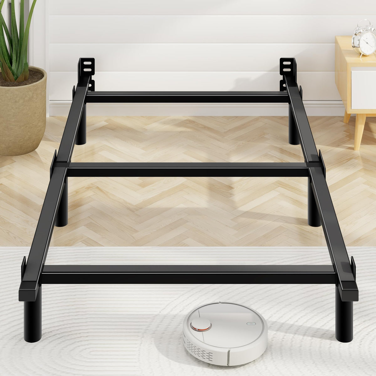 7 Inch Heavy Duty Metal Twin Bed Frame W399