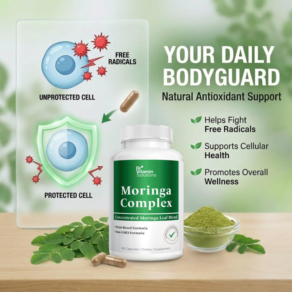 Moringa Oleifera Capsules with 20:1 Leaf Extract F31176