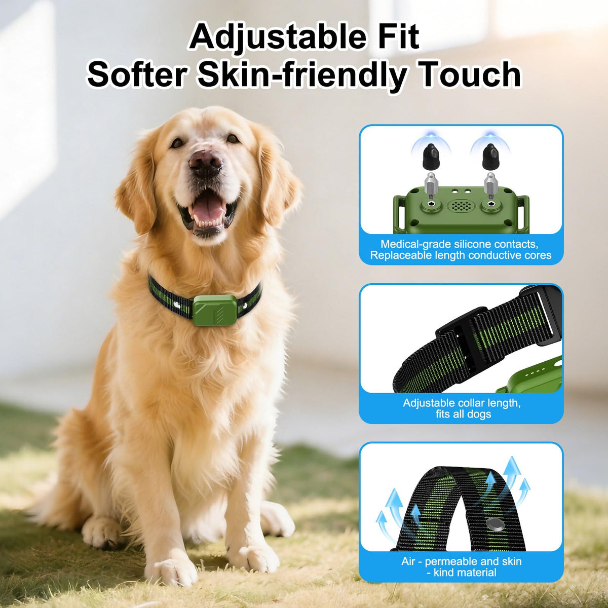IP68 Waterproof Dog Training Collar with Remote E792