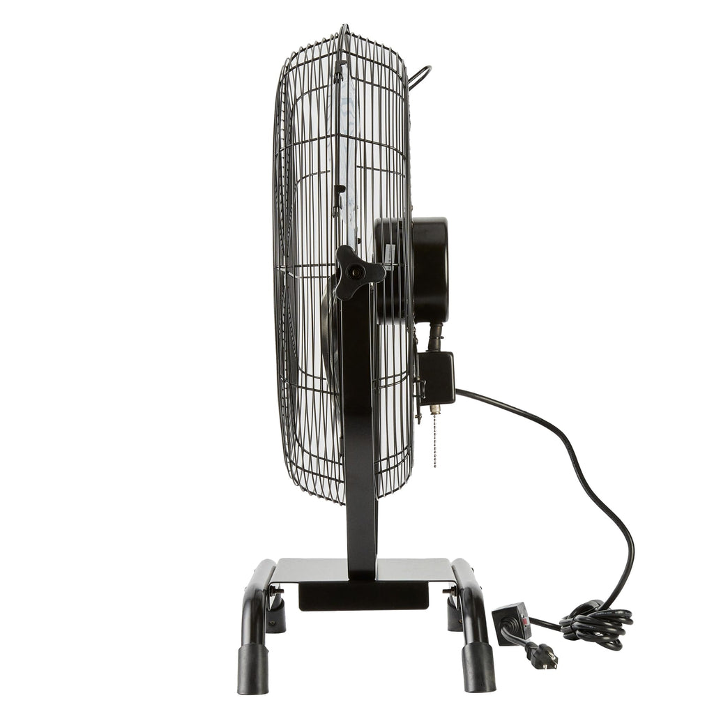 24 Inch Steel Floor and Wall-Mount Misting Fan B905
