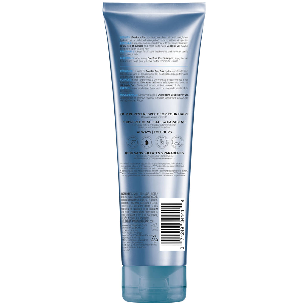 Sulfate Free Coconut Oil Conditioner for Curly Hair 8.5 Fl Oz M6405