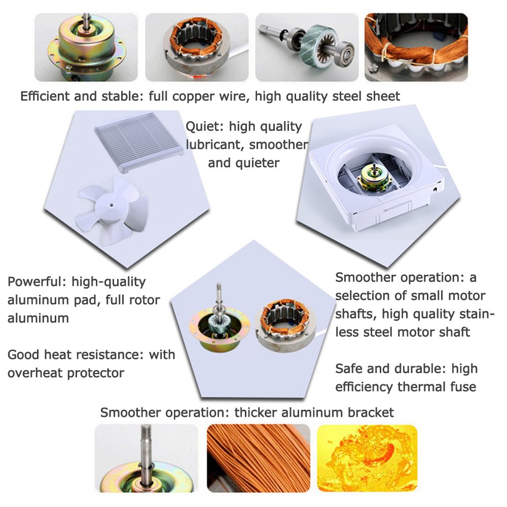 6" Reversible Window Exhaust Fan W58358