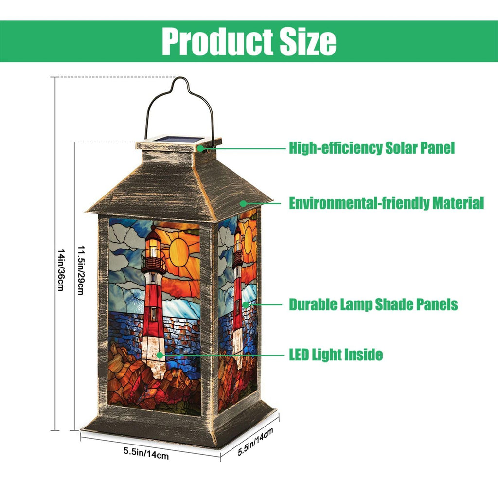 Solar Powered Waterproof Hanging Lantern O3532