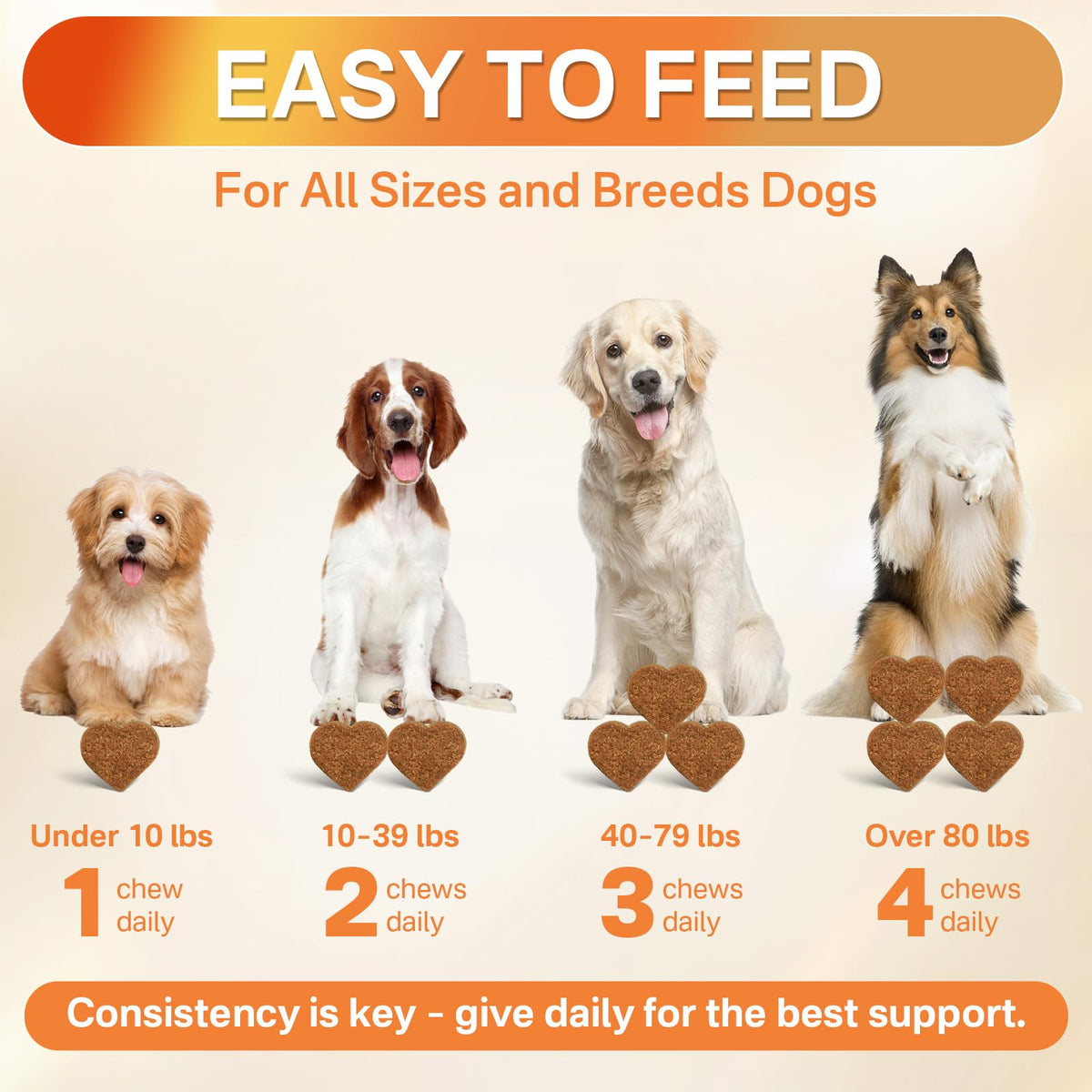 Flea and Tick Prevention for Dogs Chew A607