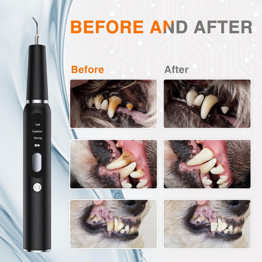 Ultrasonic Dog Plaque Remover with LED Light I923448