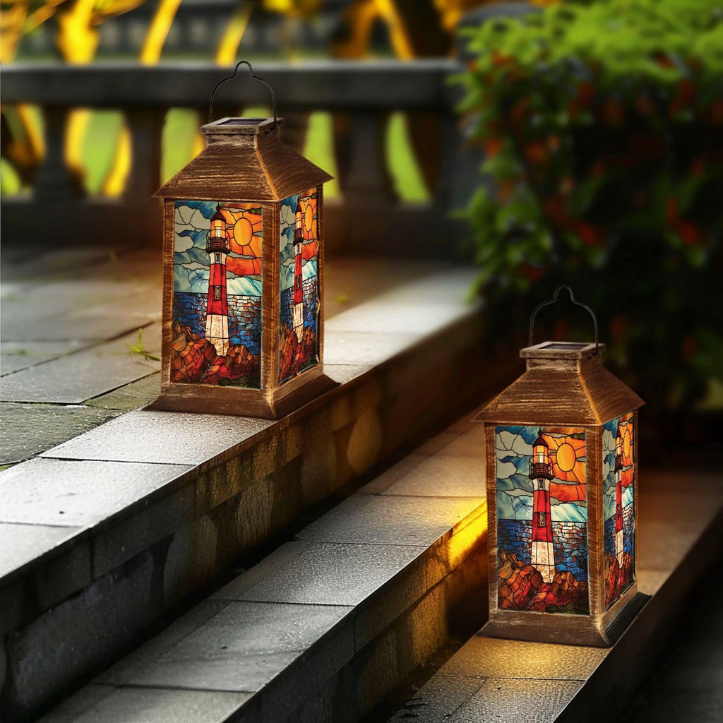 Solar Powered Waterproof Hanging Lantern O3532