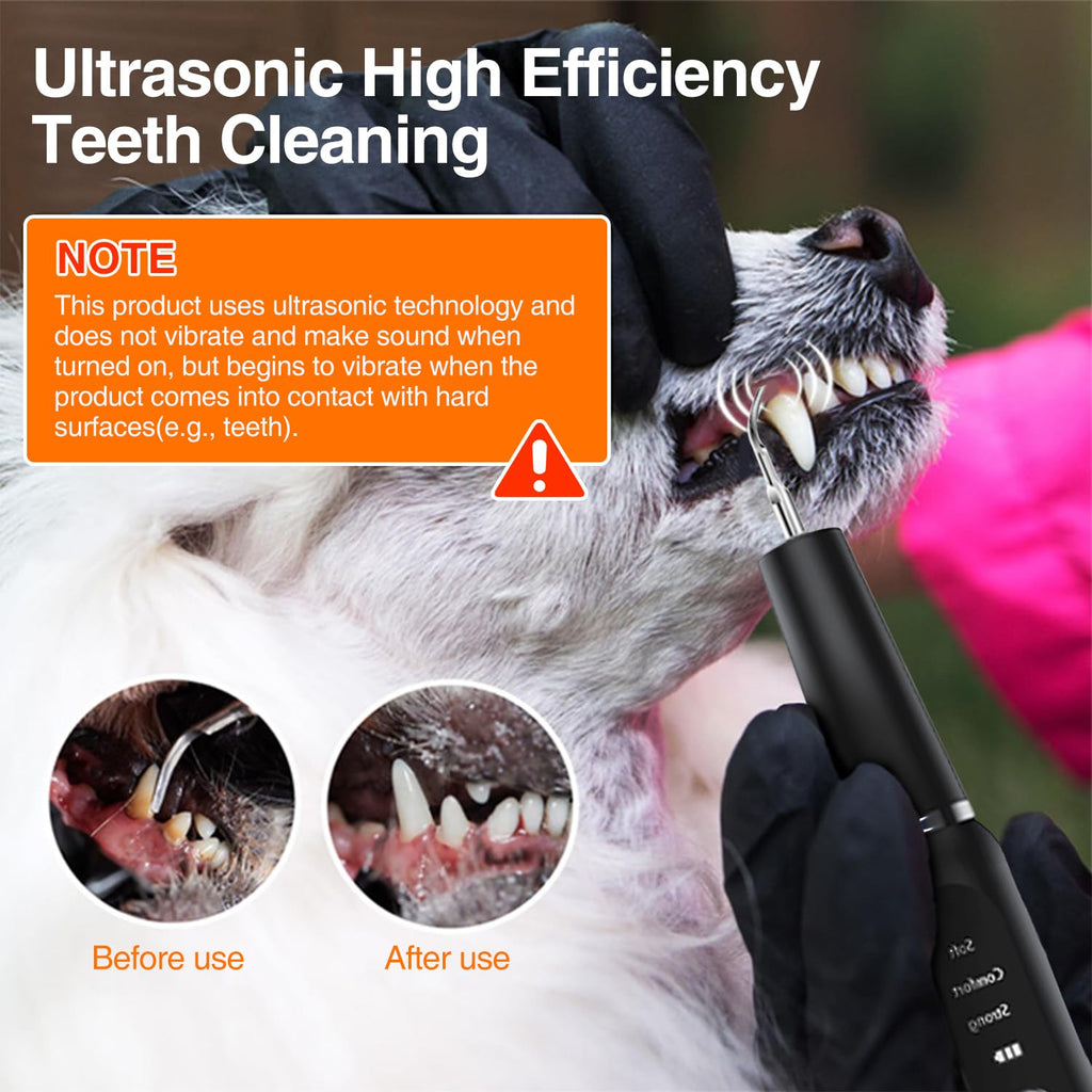 Ultrasonic Dog Plaque Remover with LED Light I923448