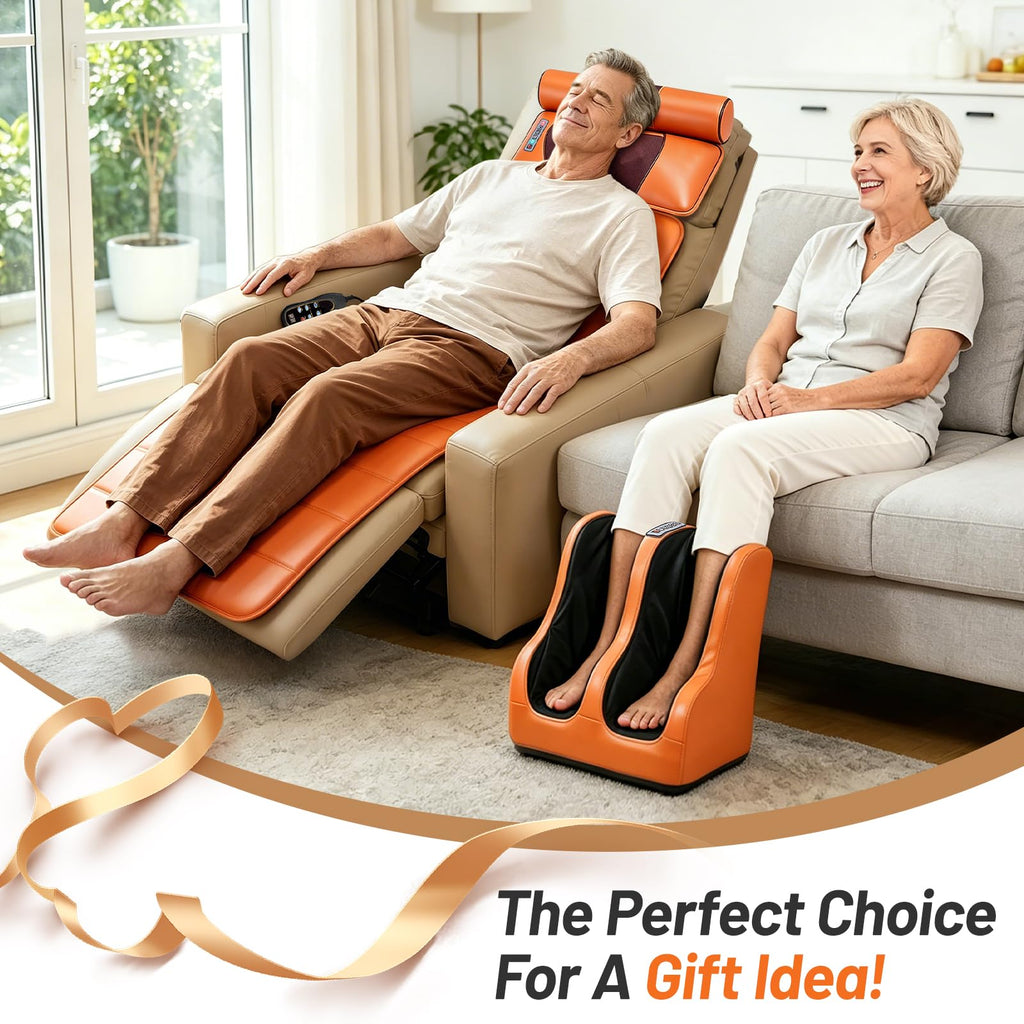 Full Body Massage Mat with Calf Vibration and Foot Massager W7028